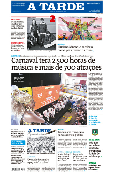 A TARDE - Edição de 22 de Fevereiro de 2025