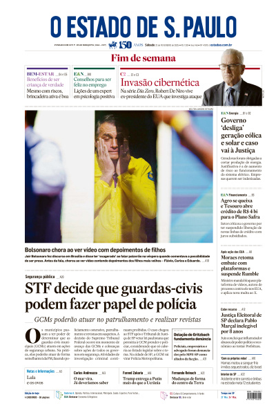 Estadão - Edição de 22 de Fevereiro de 2025
