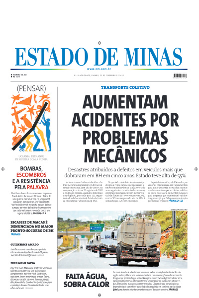 Estado de Minas - Edição de 22 de Fevereiro de 2025
