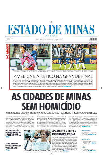 Estado de Minas - Edição de 23 de Fevereiro de 2025