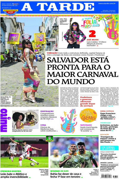 A TARDE - Edição de 23 de Fevereiro de 2025
