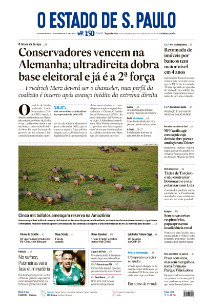 Estadão - Edição de 24 de Fevereiro de 2025