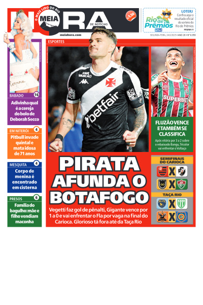 MEIA HORA - Edição de 24 de Fevereiro de 2025