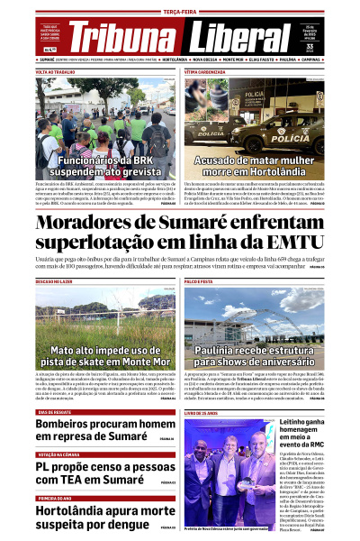 Tribuna Liberal - Edição de 25 de Fevereiro de 2025