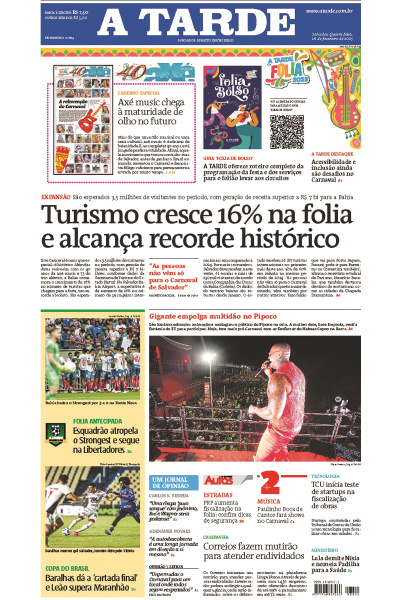 A TARDE - Edição de 26 de Fevereiro de 2025