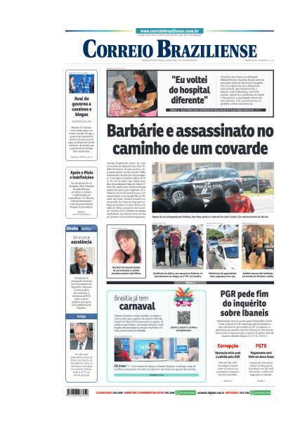 Correio Braziliense - Edição de 27 de Fevereiro de 2025