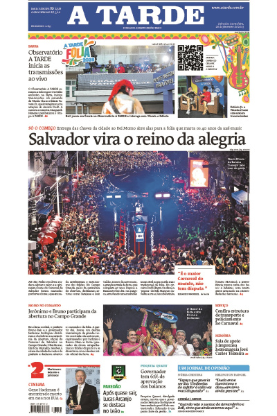 A TARDE - Edição de 28 de Fevereiro de 2025