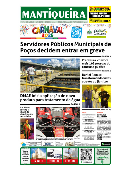 Mantiqueira - Edição de 28 de Fevereiro de 2025