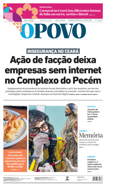 O POVO - Edição de 28 de Fevereiro de 2025