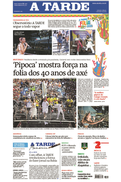 A TARDE - Edição de 01 de Março de 2025