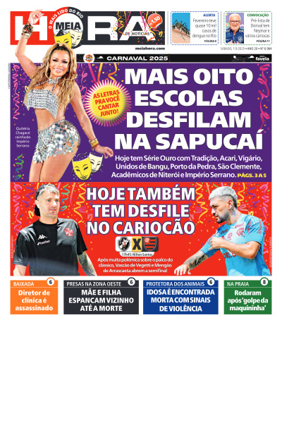 MEIA HORA - Edição de 01 de Março de 2025