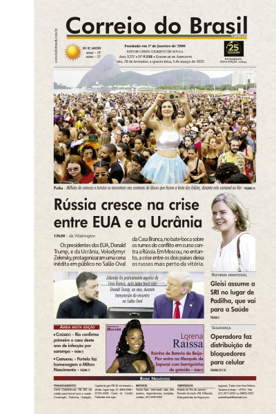 Correio do Brasil - Edição de 02 de Março de 2025