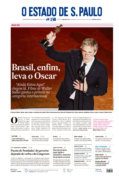Estadão - Edição de 03 de Março de 2025