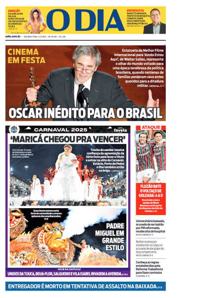 O DIA - Edição de 03 de Março de 2025