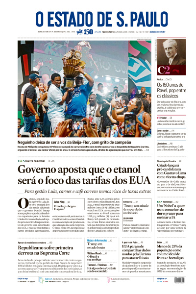 Estadão - Edição de 06 de Março de 2025