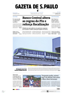 Gazeta de S. Paulo - Edição de 07 de Março de 2025