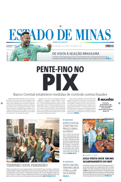 Estado de Minas - Edição de 07 de Março de 2025