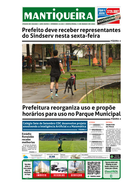 Mantiqueira - Edição de 07 de Março de 2025