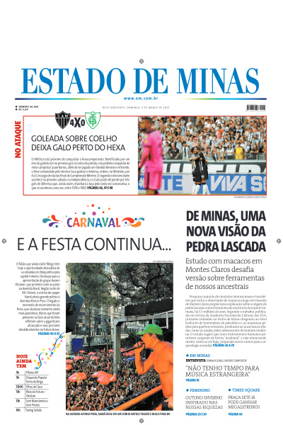 Estado de Minas - Edição de 09 de Março de 2025