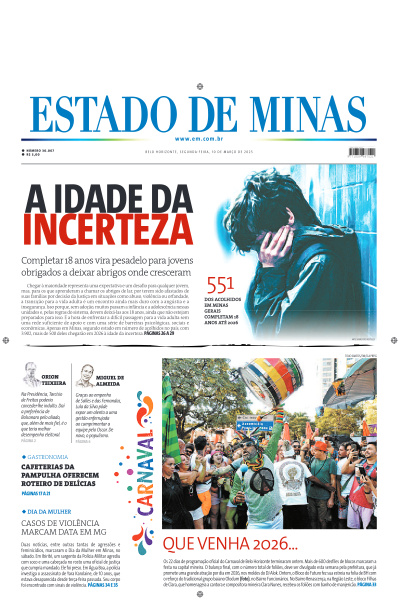 Estado de Minas - Edição de 10 de Março de 2025