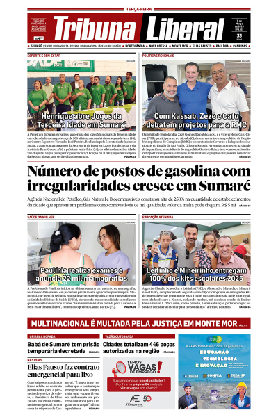 Tribuna Liberal - Edição de 11 de Março de 2025