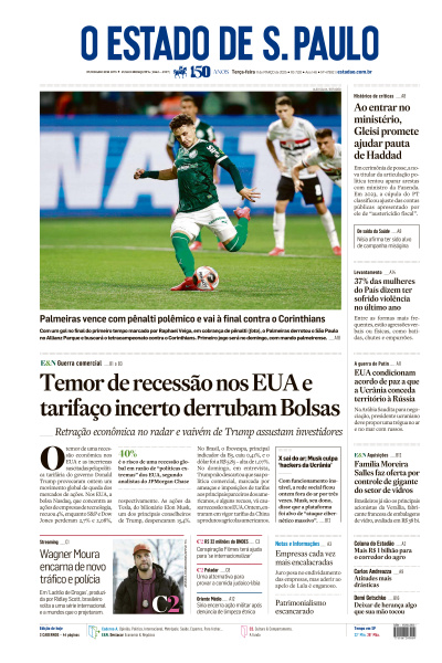 Estadão - Edição de 11 de Março de 2025