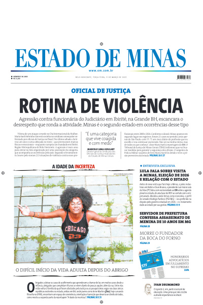 Estado de Minas - Edição de 11 de Março de 2025