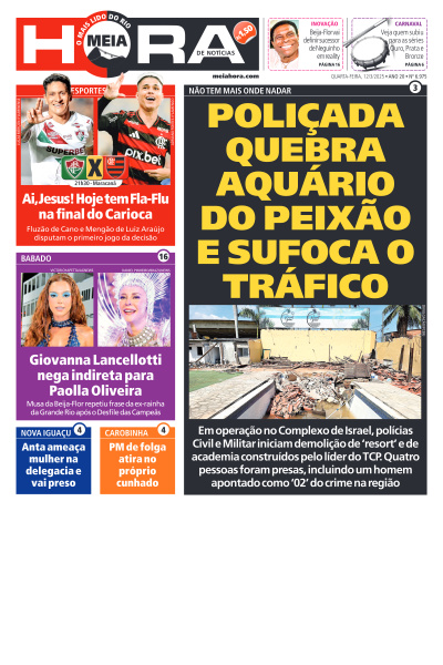 MEIA HORA - Edição de 12 de Março de 2025