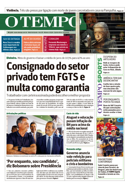 O TEMPO - Edição de 13 de Março de 2025