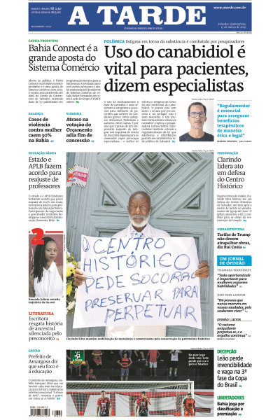 A TARDE - Edição de 13 de Março de 2025