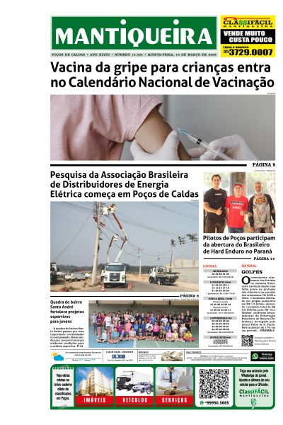 Mantiqueira - Edição de 13 de Março de 2025