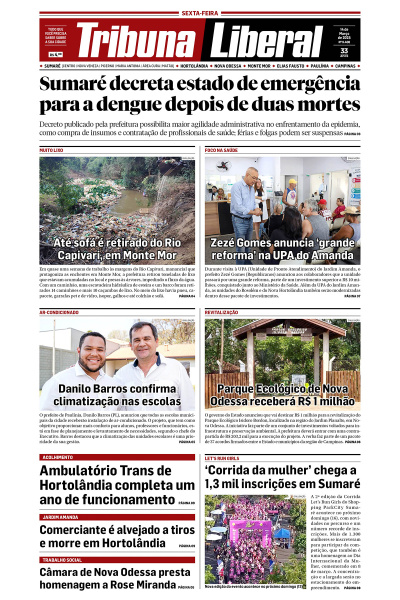 Tribuna Liberal - Edição de 14 de Março de 2025