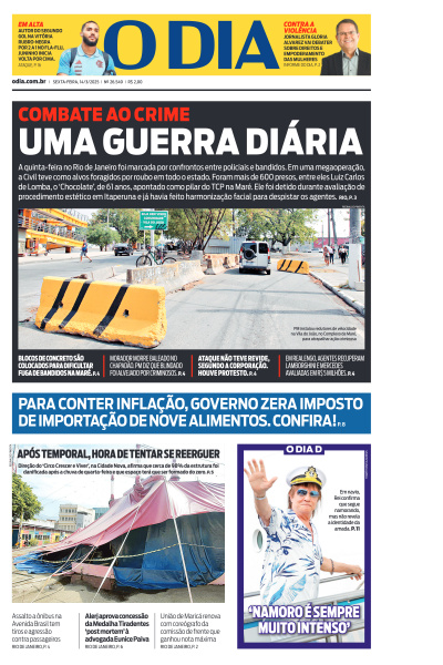 O DIA - Edição de 14 de Março de 2025