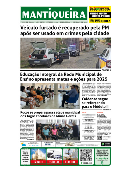 Mantiqueira - Edição de 14 de Março de 2025