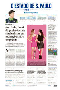 Estadão - Edição de 15 de Março de 2025