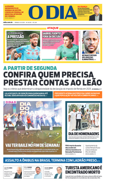 O DIA - Edição de 15 de Março de 2025