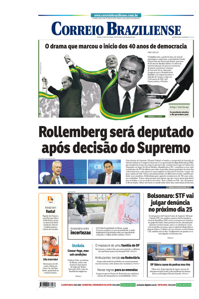 Correio Braziliense - Edição de 14 de Março de 2025