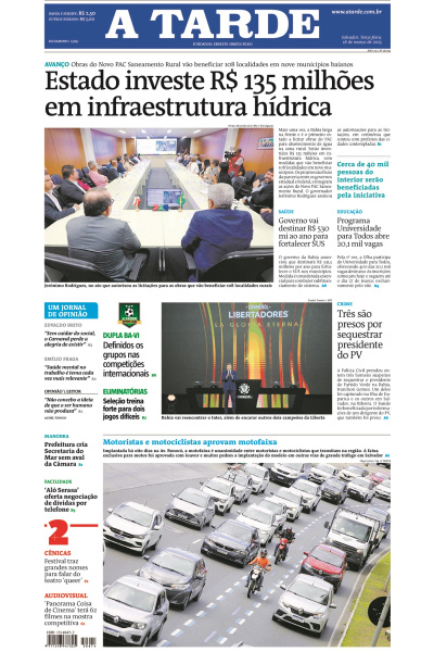 A TARDE - Edição de 18 de Março de 2025