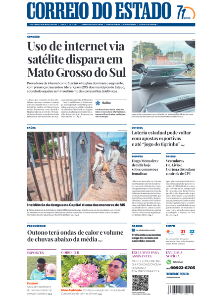 Correio do Estado - Edição de 18 de Março de 2025