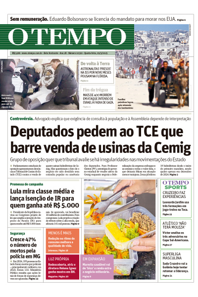 O TEMPO - Edição de 19 de Março de 2025