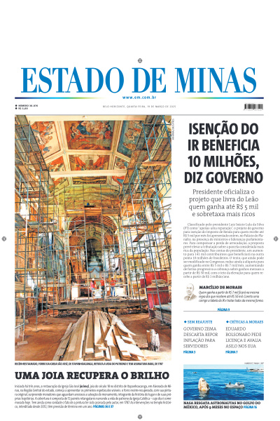 Estado de Minas - Edição de 19 de Março de 2025