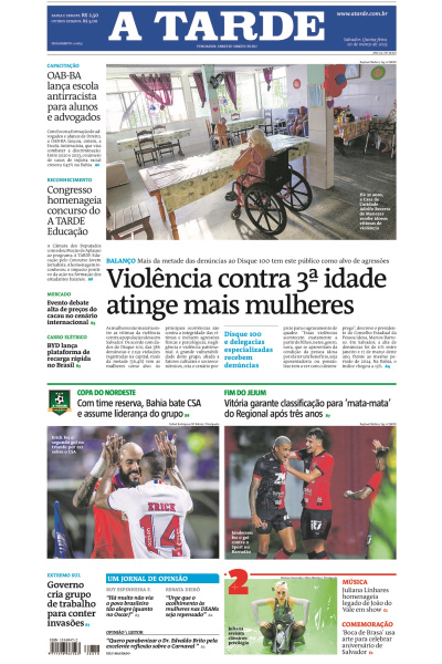 A TARDE - Edição de 20 de Março de 2025