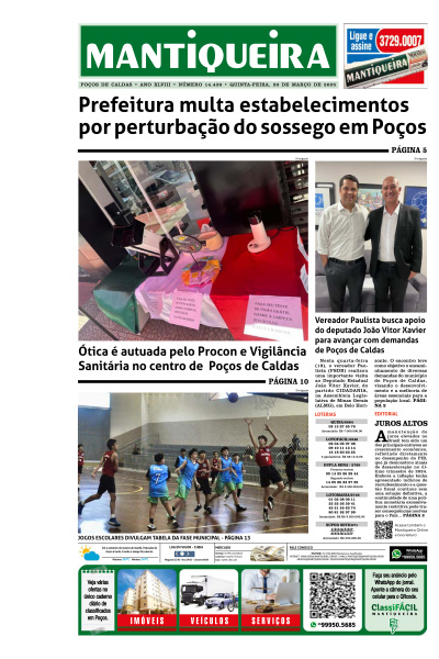 Mantiqueira - Edição de 20 de Março de 2025