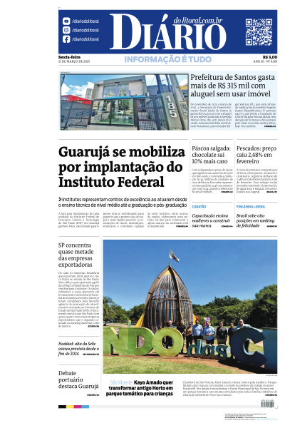 Diário do Litoral - Edição de 21 de Março de 2025