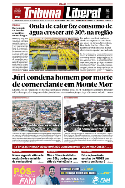 Tribuna Liberal - Edição de 22 de Março de 2025