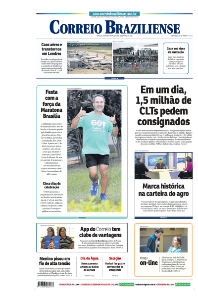 Correio Braziliense - Edição de 22 de Março de 2025