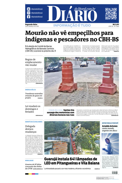 Diário do Litoral - Edição de 24 de Março de 2025