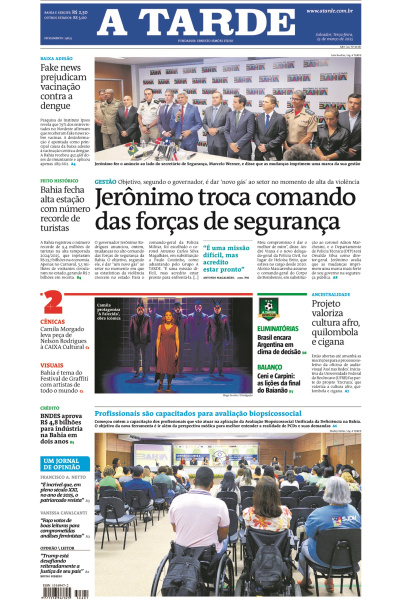 A TARDE - Edição de 25 de Março de 2025