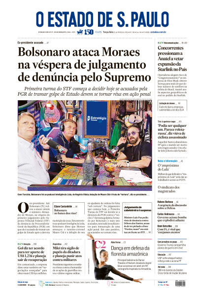 Estadão - Edição de 25 de Março de 2025