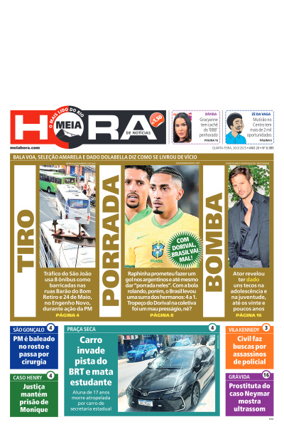 MEIA HORA - Edição de 26 de Março de 2025